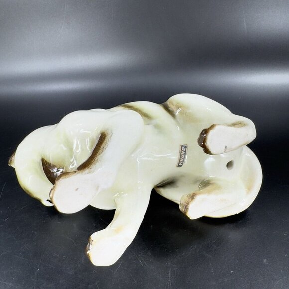 Vintage 1980s Porcelain Siamese Cat Figurine Hand Painted Japan Ceramic Figure - Picture 9 of 16
